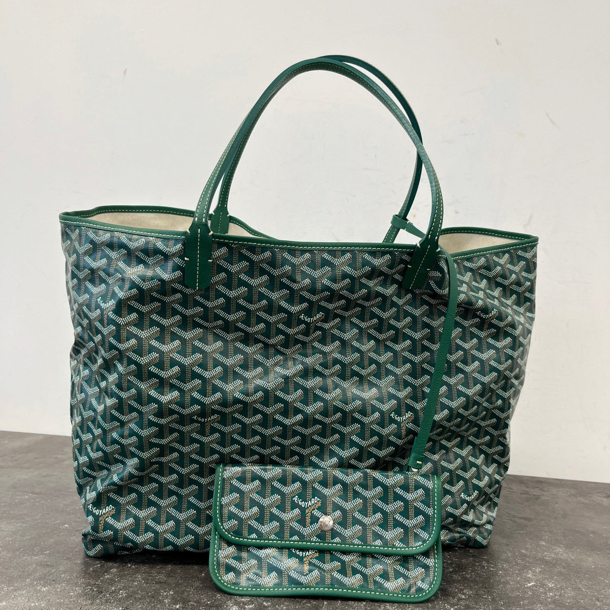 Women's Saint Louis Tote Handbag Green - Photo 14