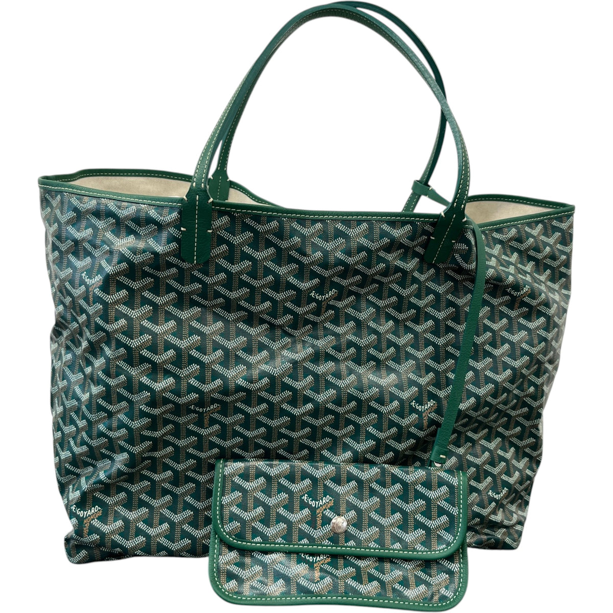 Women's Saint Louis Tote Handbag Green - Photo 1