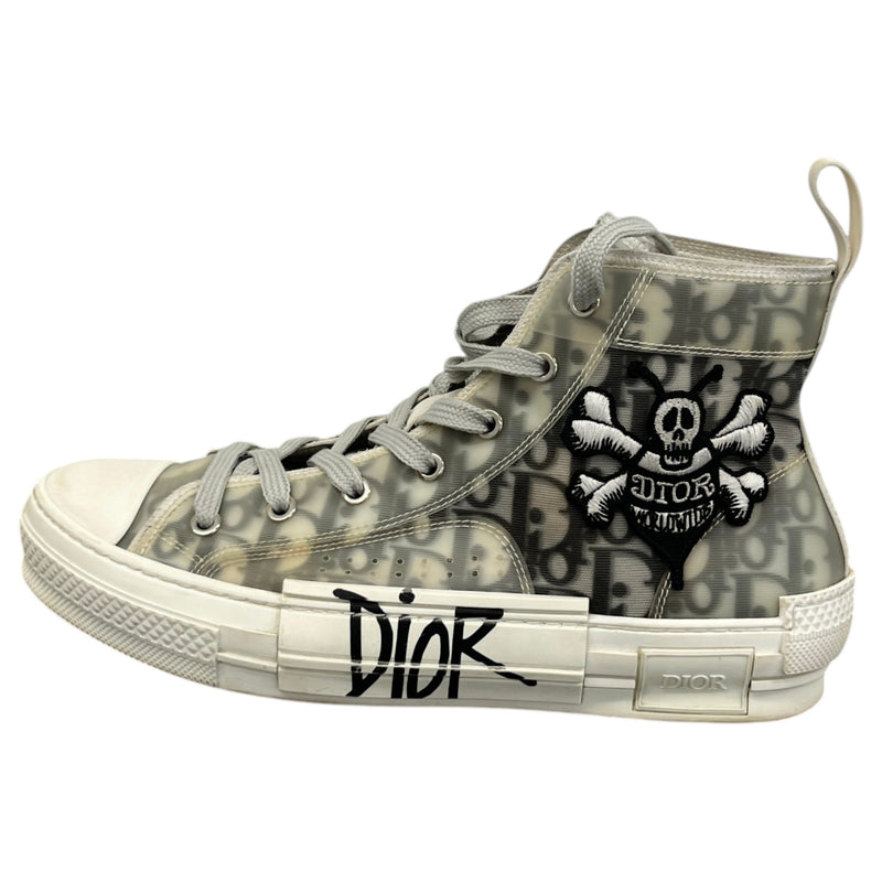 Men's x Shawn Stussy B23 High Trainers Grey Size UK 7.5 / EU 41.5