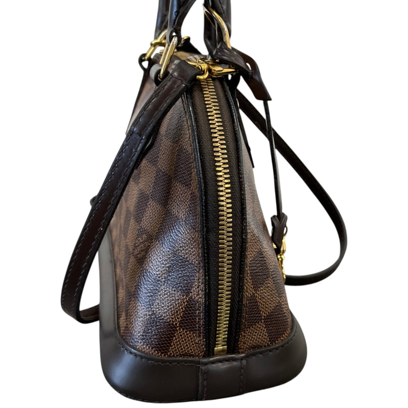 Women's Damier Ebene Alma BB Handbag Brown