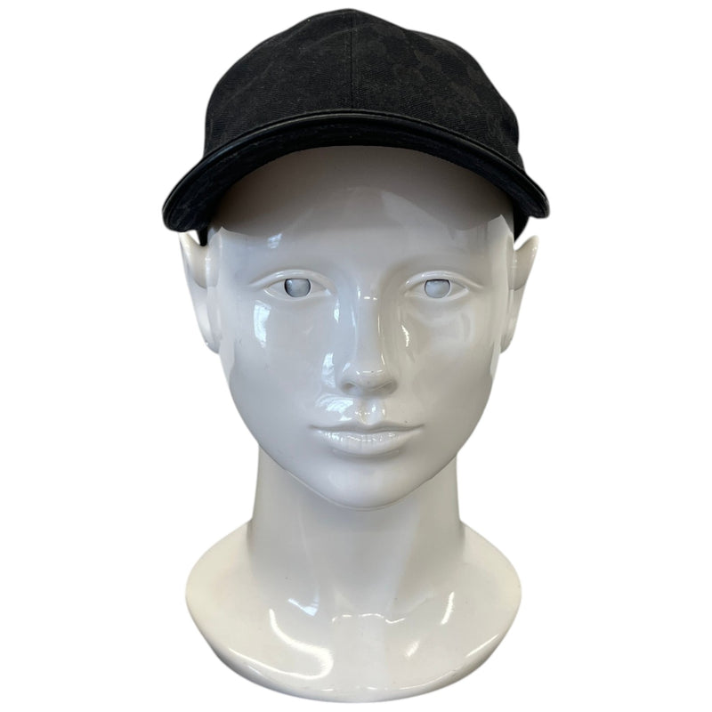 Men's Gg Supreme Web Cap Black Size S
