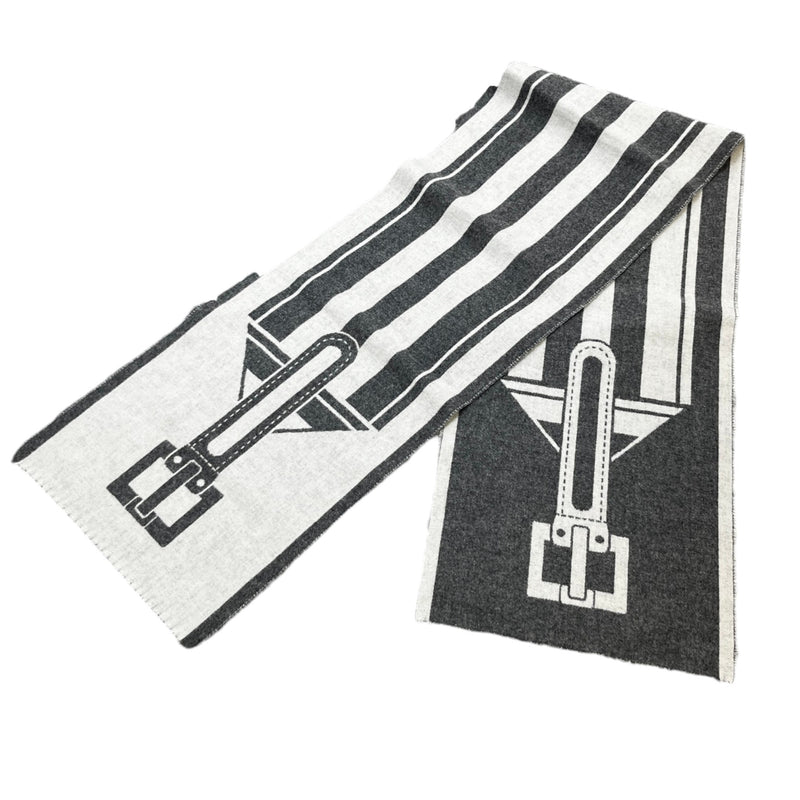 Men's Petite Casaque Coaching Scarf Grey