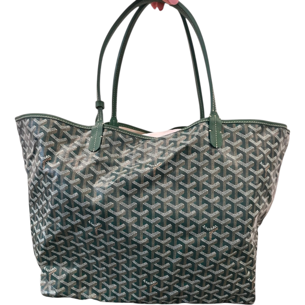 Women's Saint Louis Tote Handbag Green - Photo 10