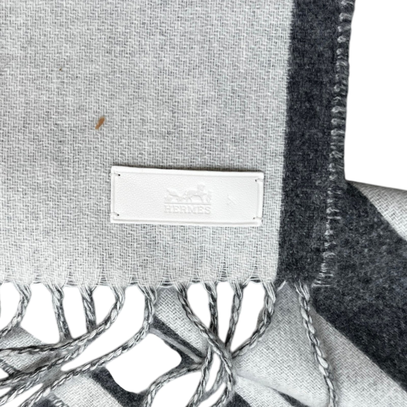 Men's Petite Casaque Coaching Scarf Grey - Photo 4