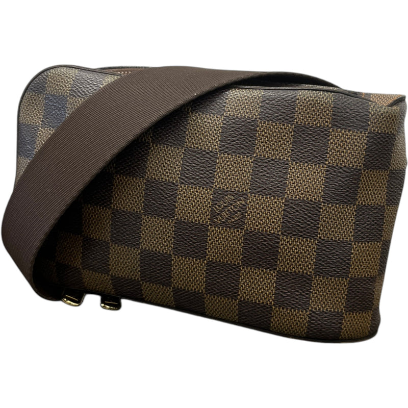 Men's Damier Ebène Geronimos Belt Bag Brown