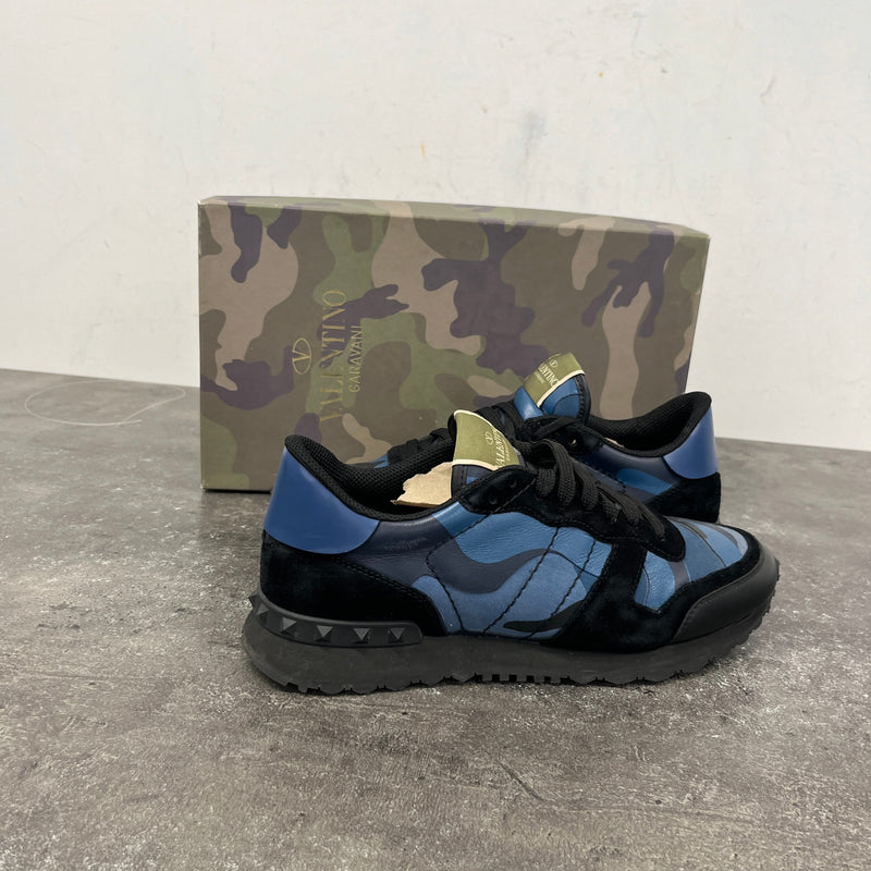 Men's Rockrunner Low Trainers Black Size UK 8 / EU 42