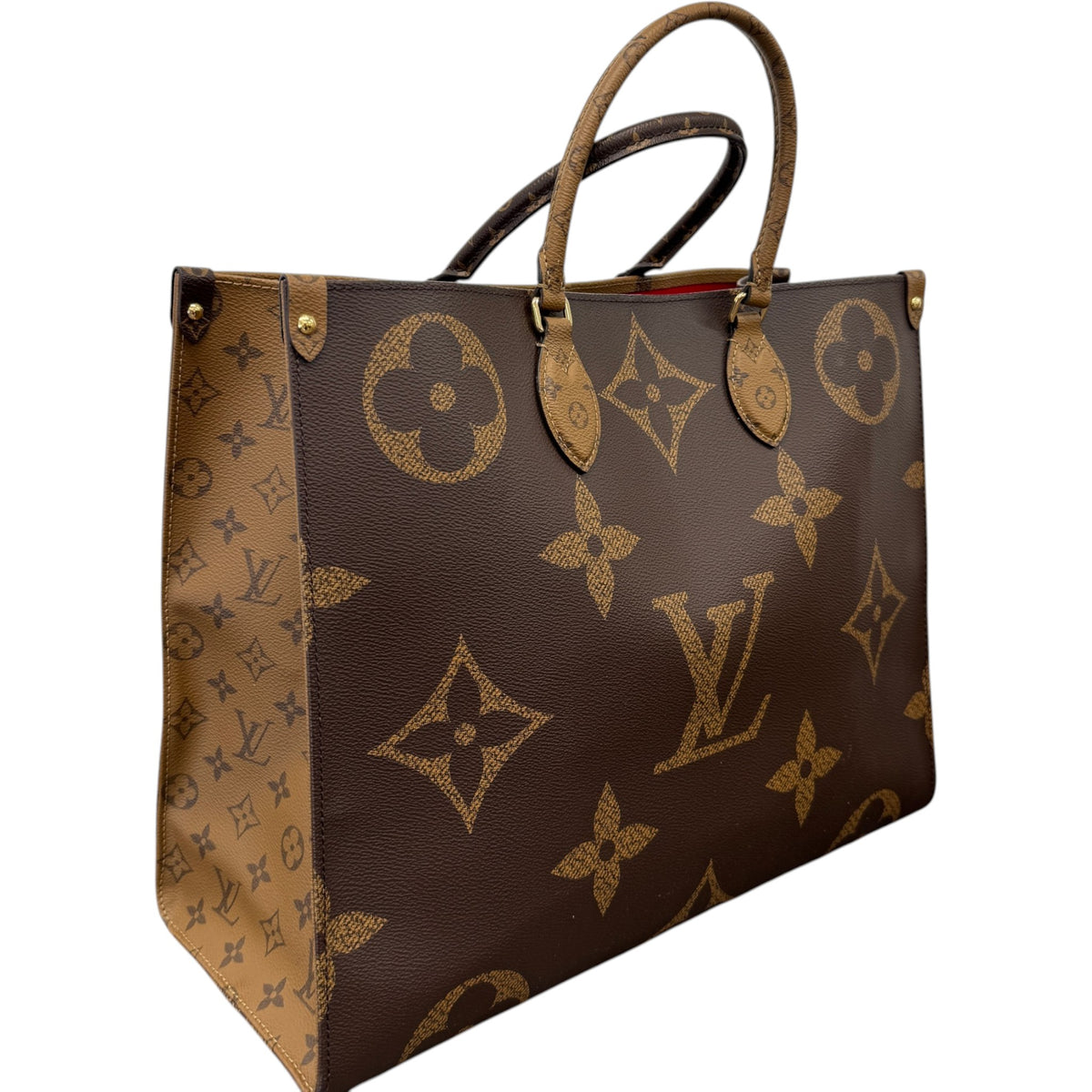 Women's Reverse Monogram OnTheGo GM Handbag Brown - Photo 4