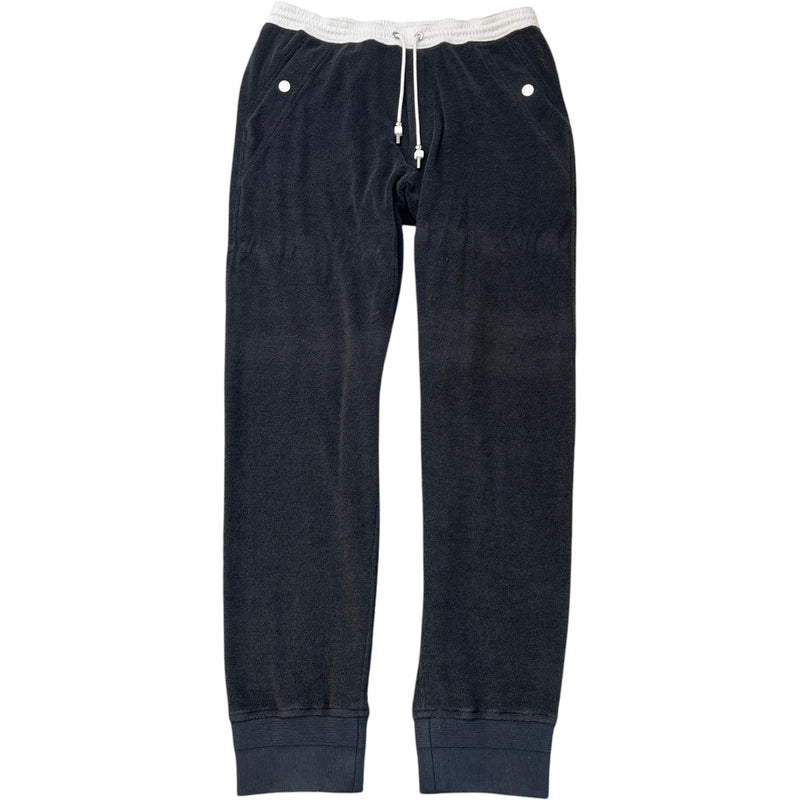 Men's Embroidered Logo Joggers Charcoal Size IT 56 / UK 40