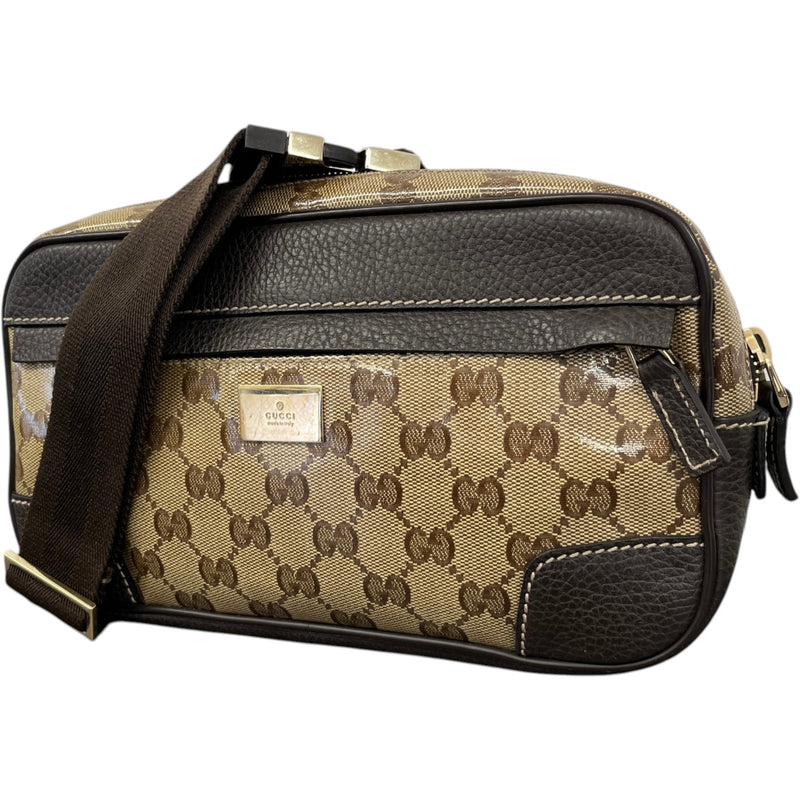 Men's Gg Supreme Belt Bag Beige