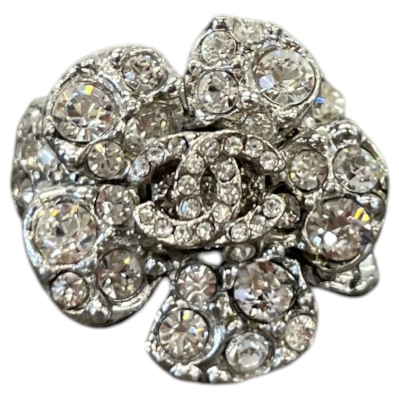 Women's Camélia Ring Silver Size L