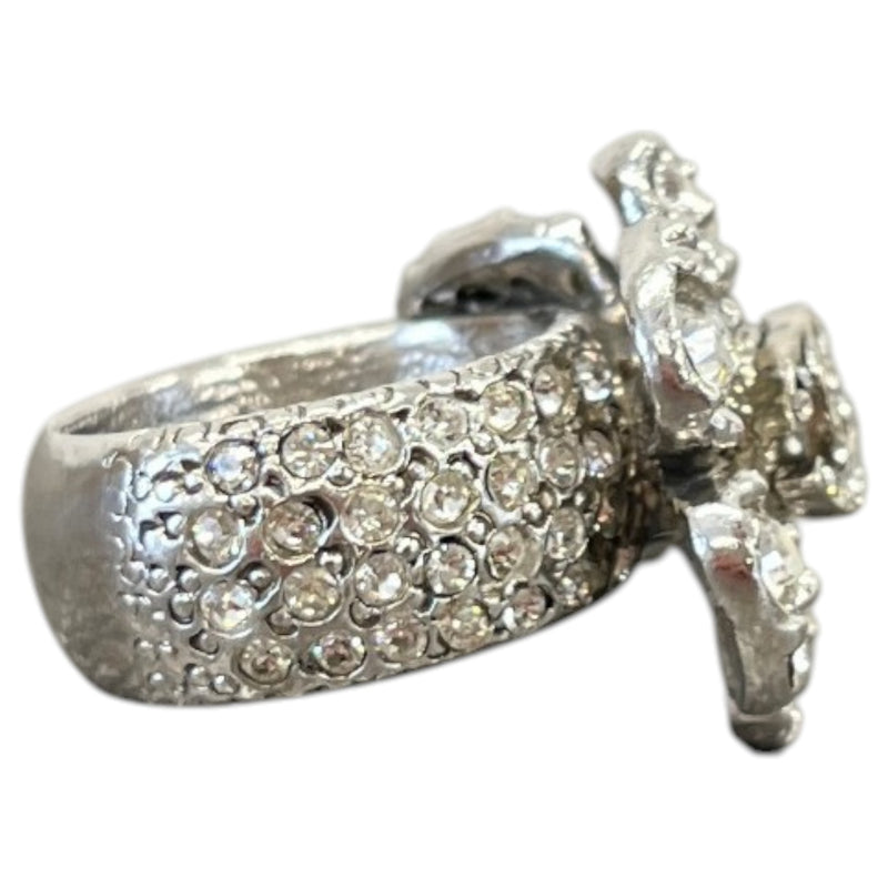 Women's Camélia Ring Silver Size L