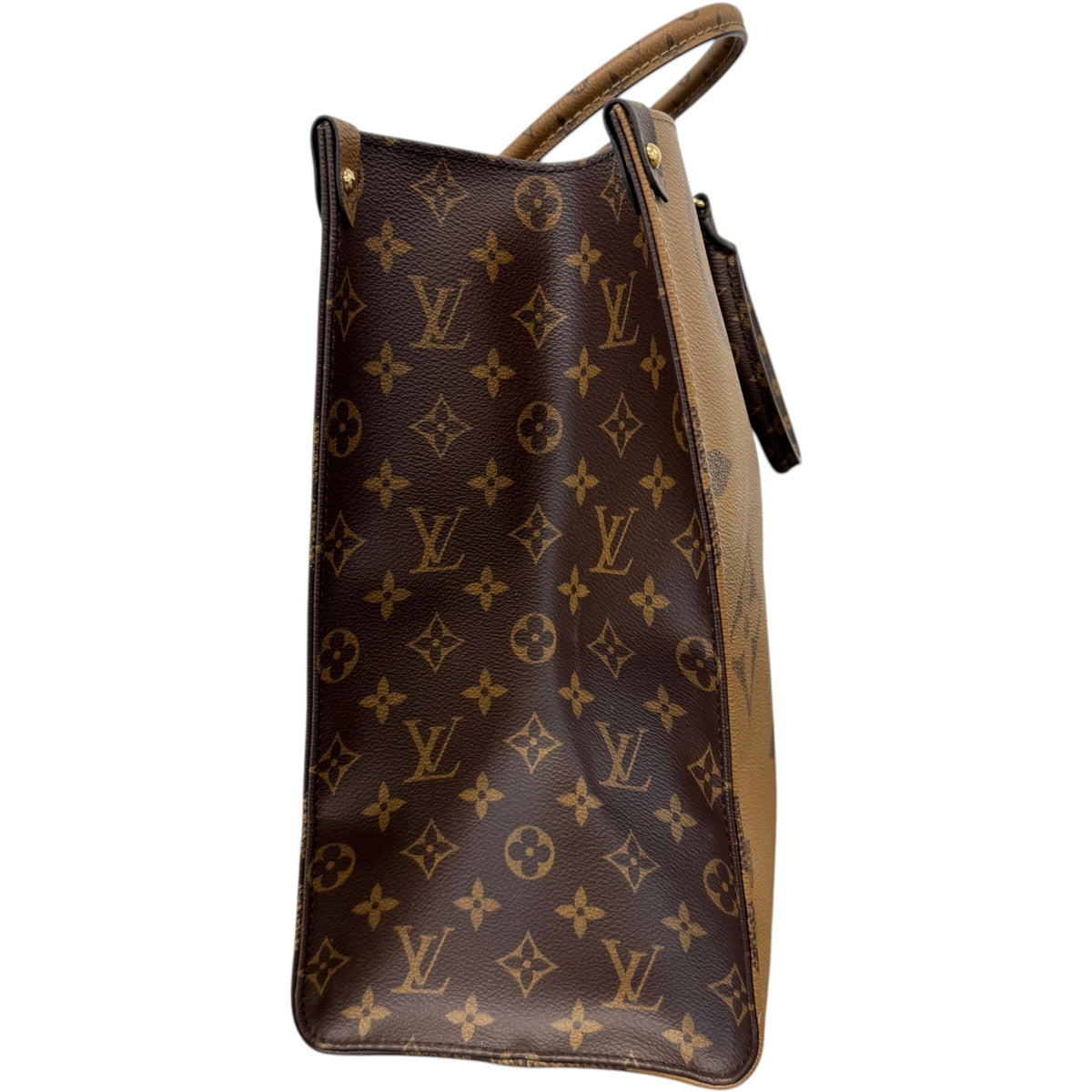 Women's Reverse Monogram OnTheGo GM Handbag Brown - Photo 7