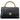 Women's Calfskin Quilted Coco Handle Flap Bag Black