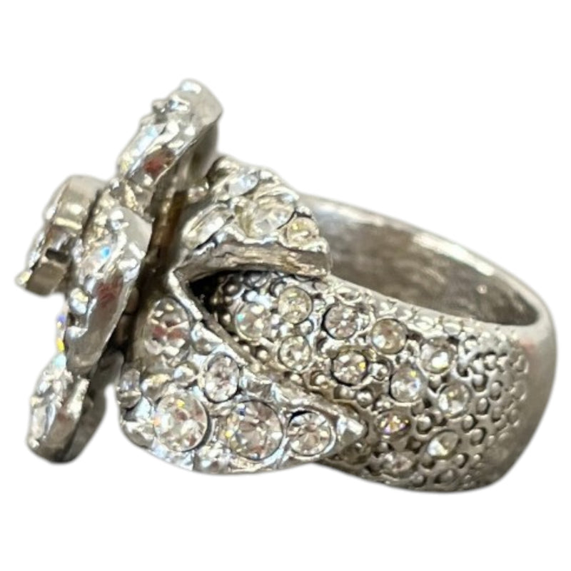 Women's Camélia Ring Silver Size L