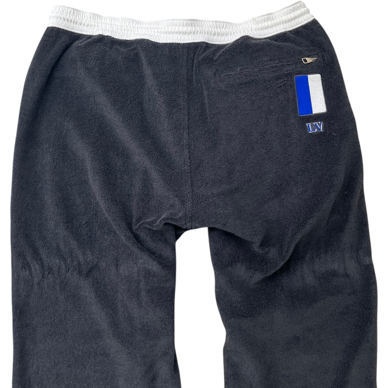Men's Embroidered Logo Joggers Charcoal Size IT 56 / UK 40
