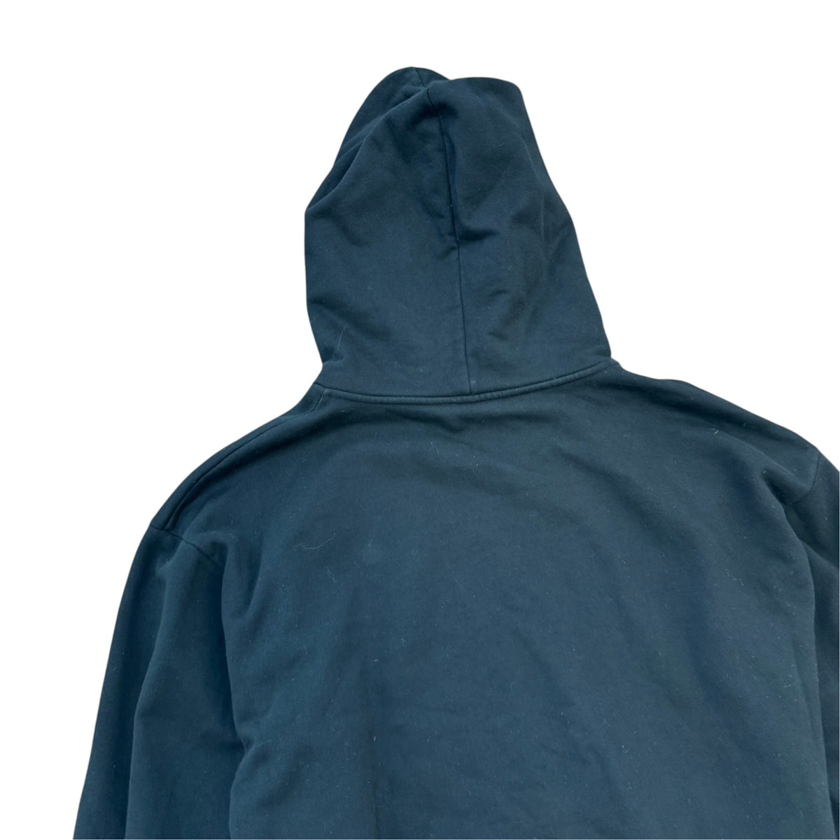 Men's Logo Print Hoodie Black Size M - Photo 4