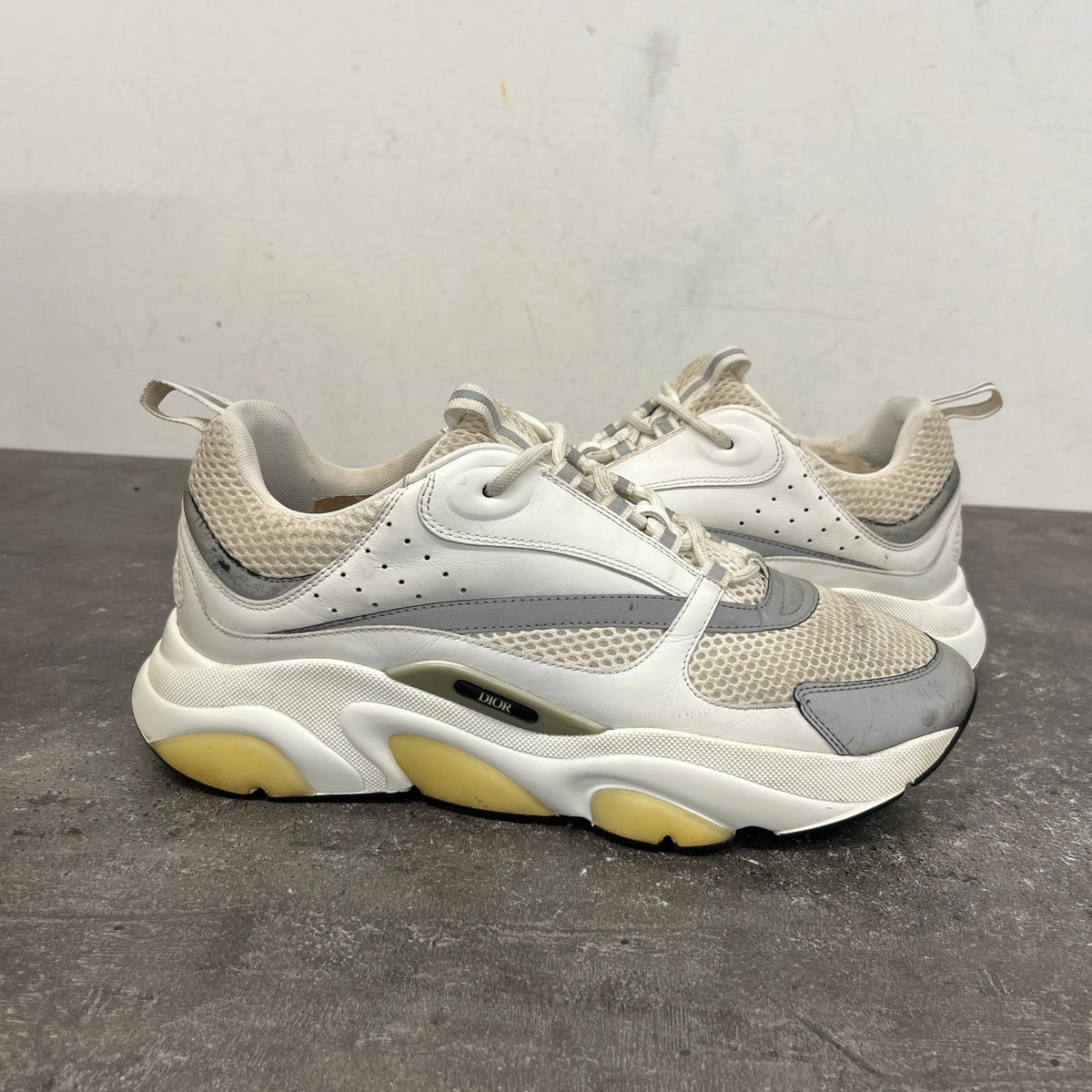 Men's B22 Low Trainers Cream Size UK 10 / EU 44 - Photo 12