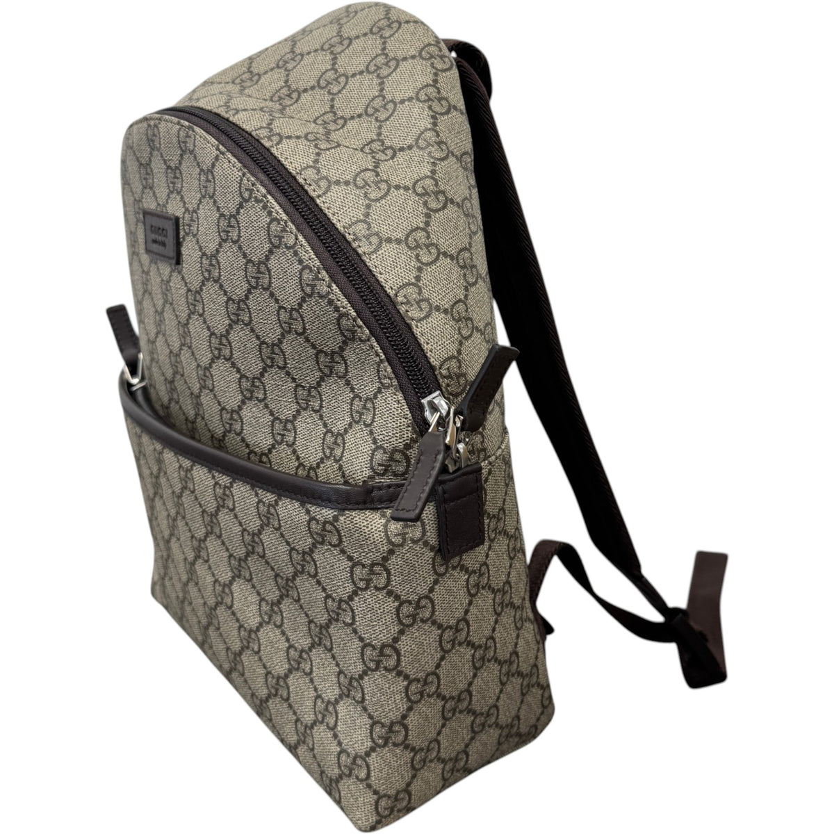 Men's GG Supreme Backpack Beige - Photo 3