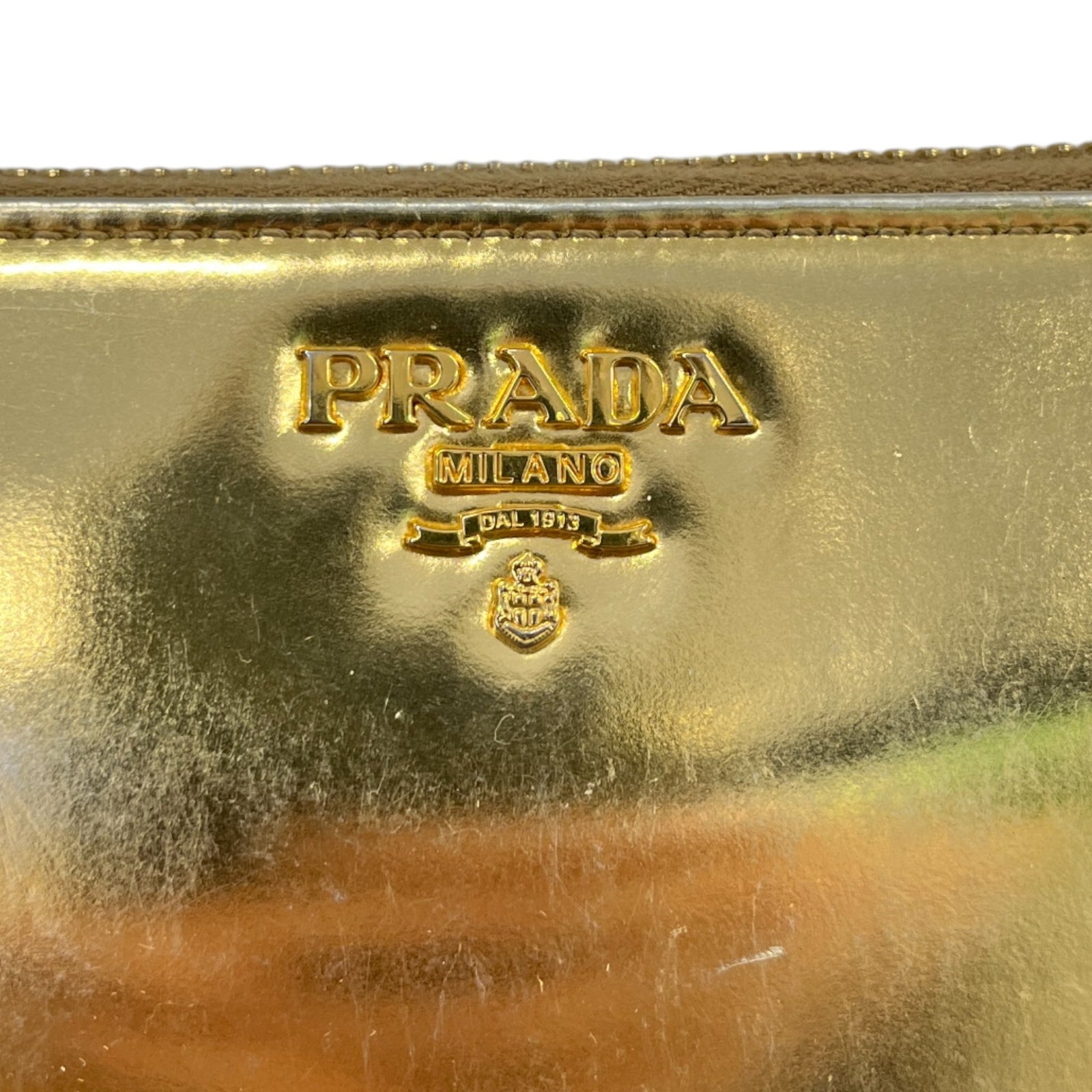 Women's Zip Around Long Purse Gold - Photo 5