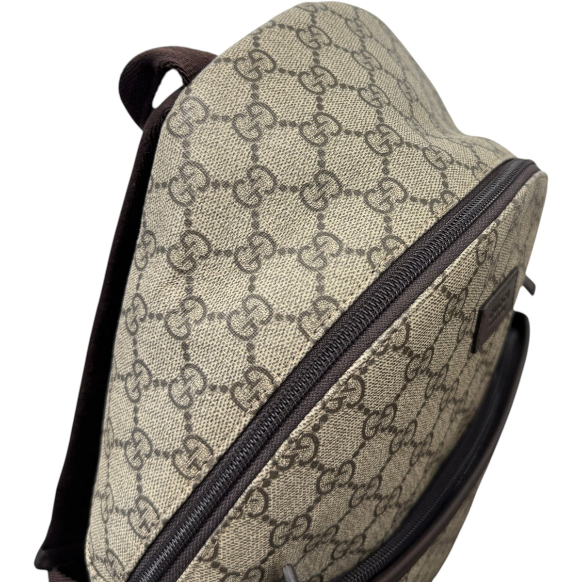 Men's GG Supreme Backpack Beige - Photo 5