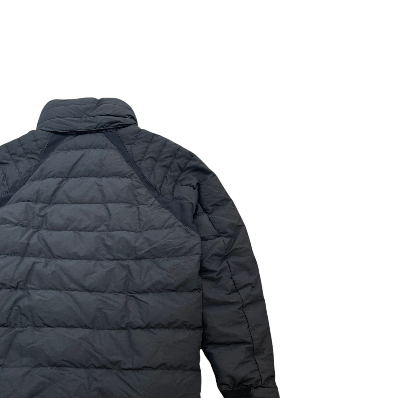 Men's Hybridge Base Down Jacket Black Size XL - Photo 4