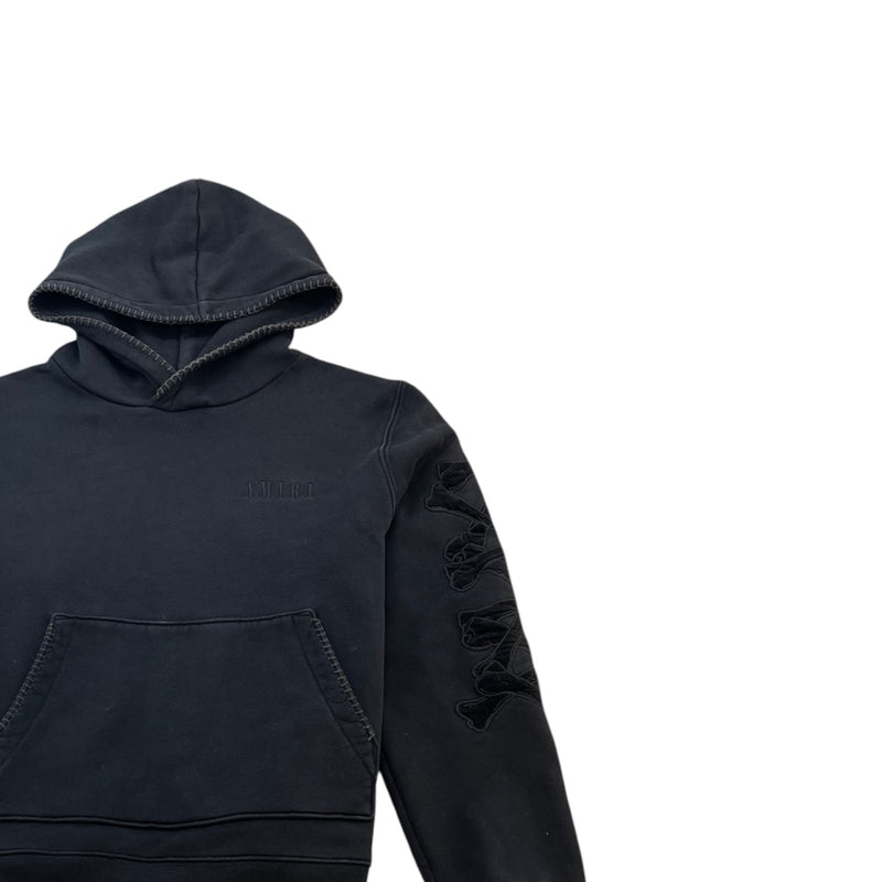 Men's Bones Hoodie Black Size M