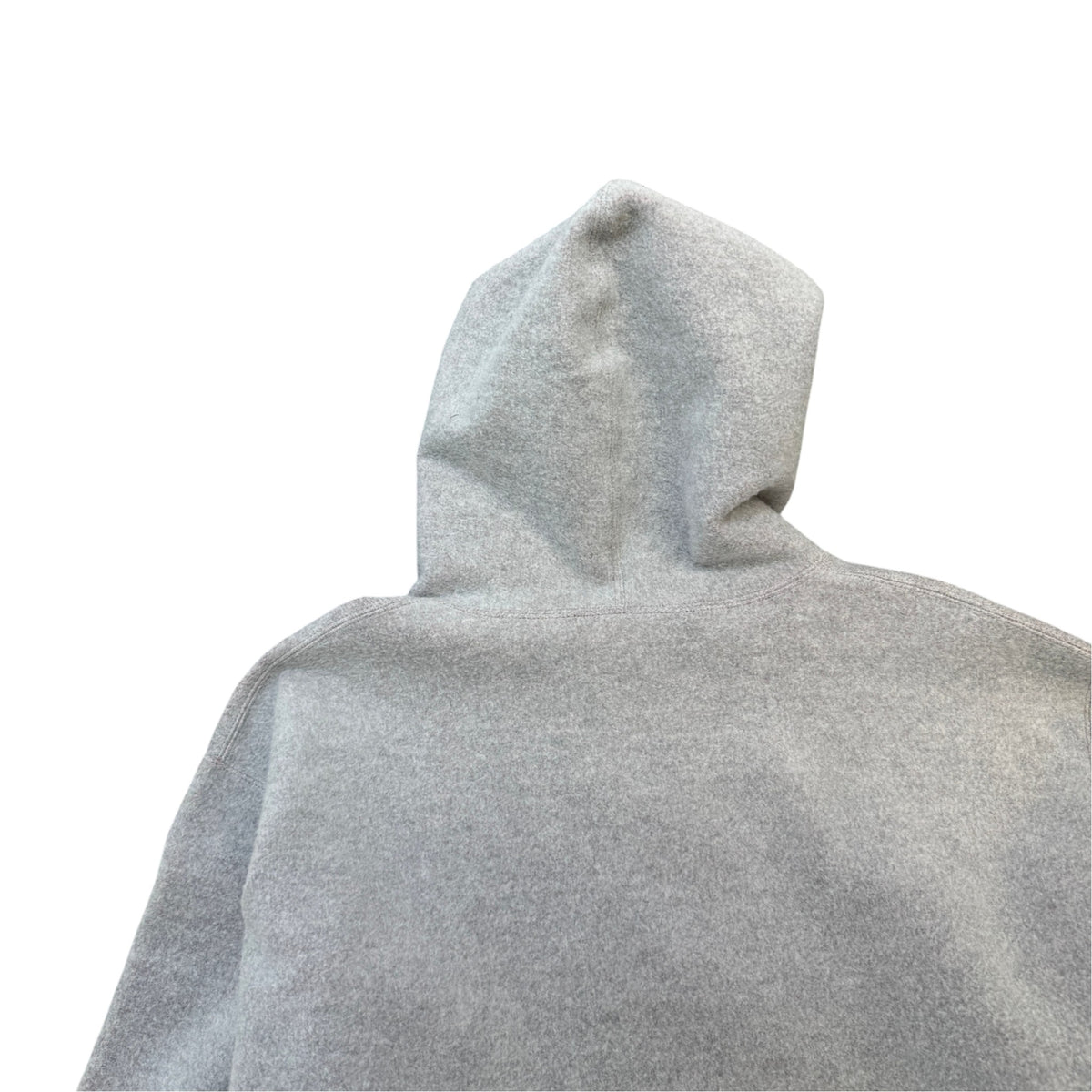 Men's Inside Out Box Logo Hoodie Grey Size L - Photo 4