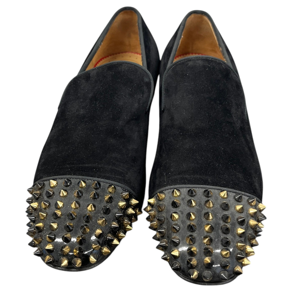 Men's Velvet Spooky Spikes Loafers Black Size UK 6 / EU 40 - Photo 6