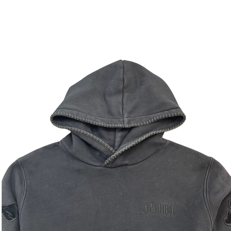 Men's Bones Hoodie Black Size M