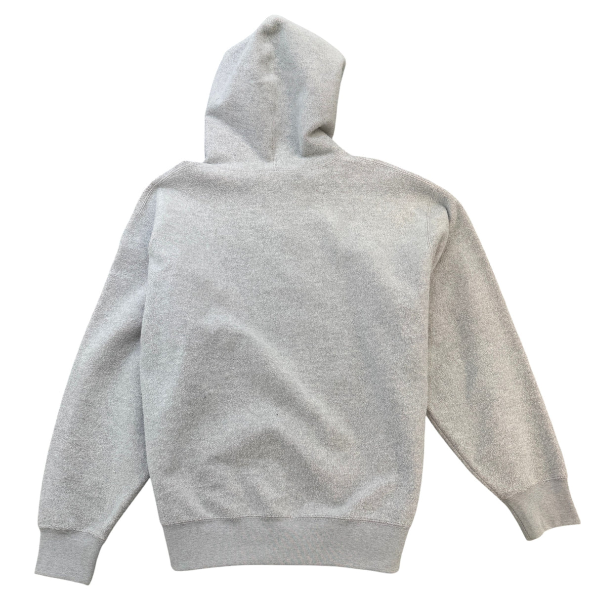Men's Inside Out Box Logo Hoodie Grey Size L - Photo 2