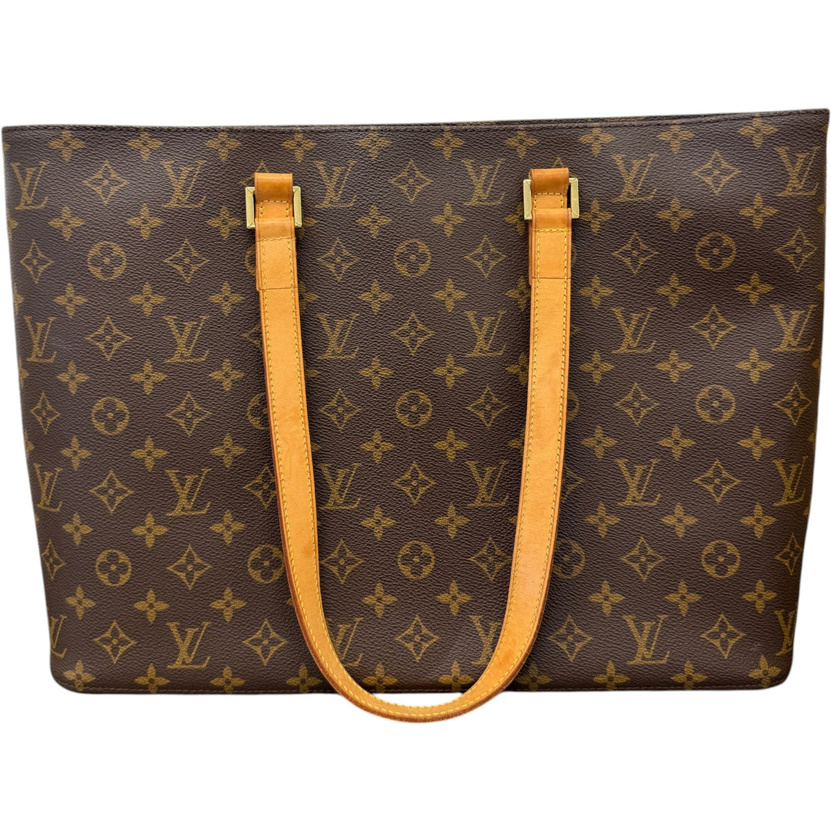 Women's Monogram Luco tote Handbag Brown - Photo 1