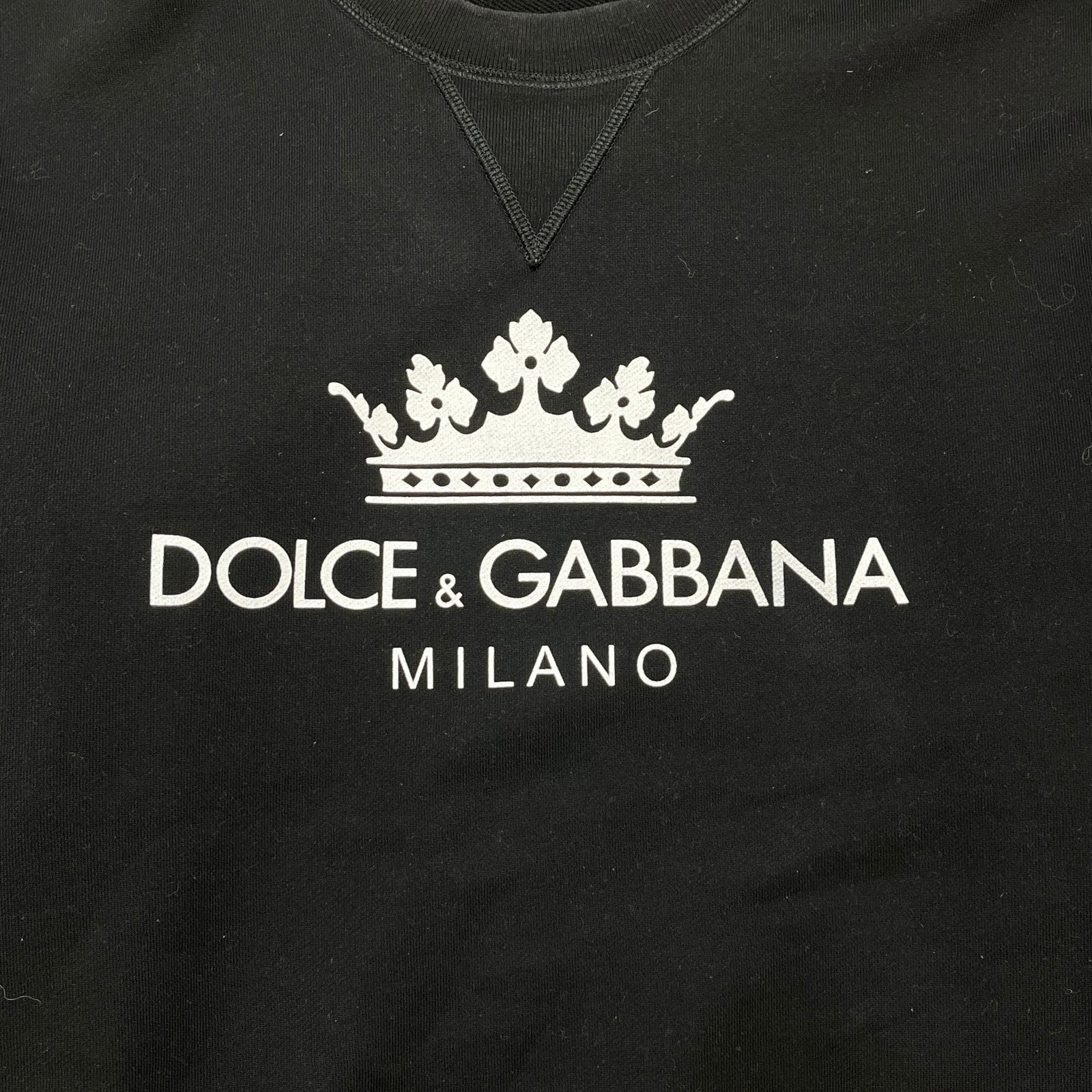 Men's Logo Print Sweatshirt Black Size IT 50 / UK L - Photo 6