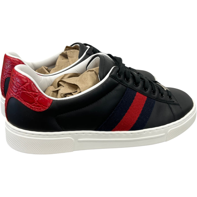 Men's Ace Low Trainers Black Size UK 6.5 / EU 40.5