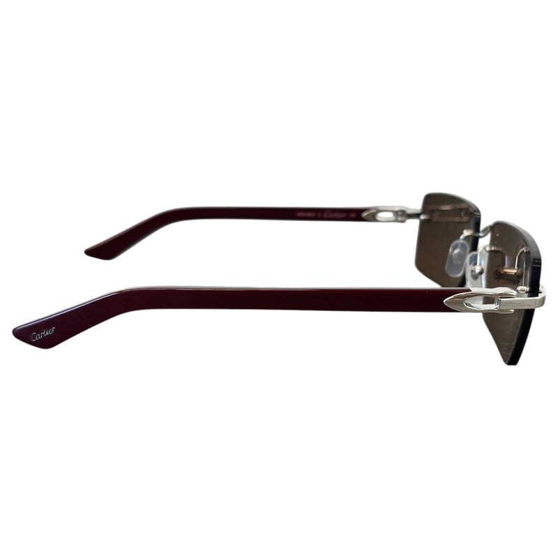 Men's Signature C Square-Frame Acetate Sunglasses Black