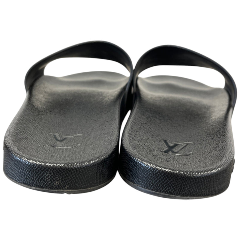 Men's Waterfront Mules Slides Black Size UK 11 / EU 45