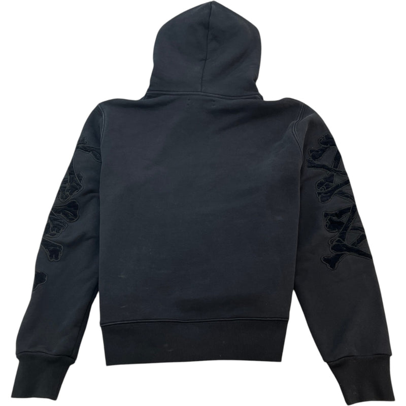 Men's Bones Hoodie Black Size M