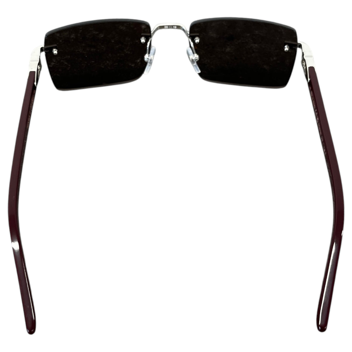Men's Signature C Square-Frame Acetate Sunglasses Black - Photo 4