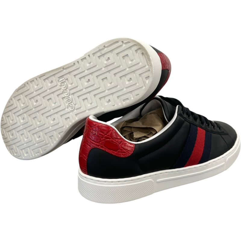 Men's Ace Low Trainers Black Size UK 6.5 / EU 40.5