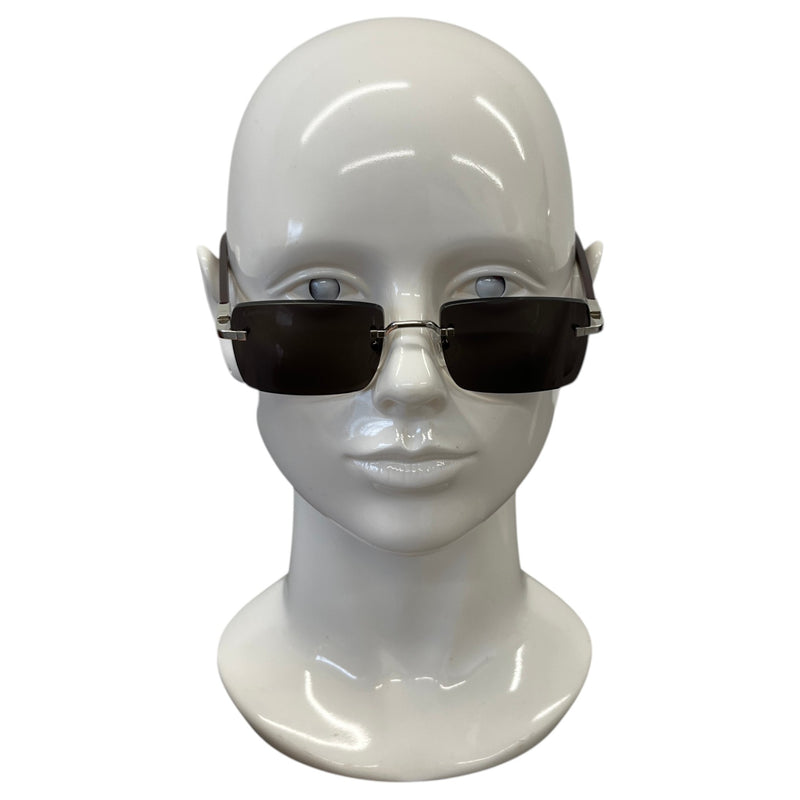 Men's Signature C Square-Frame Acetate Sunglasses Black