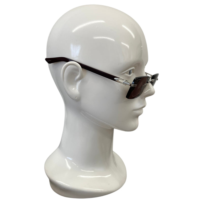 Men's Signature C Square-Frame Acetate Sunglasses Black