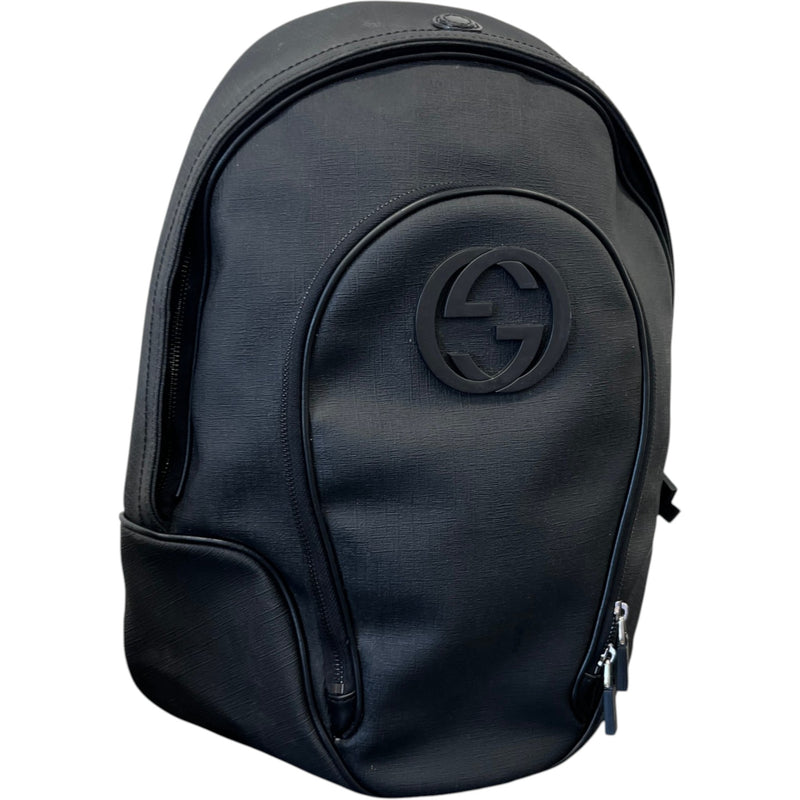 Men's Interlocking G Backpack Black