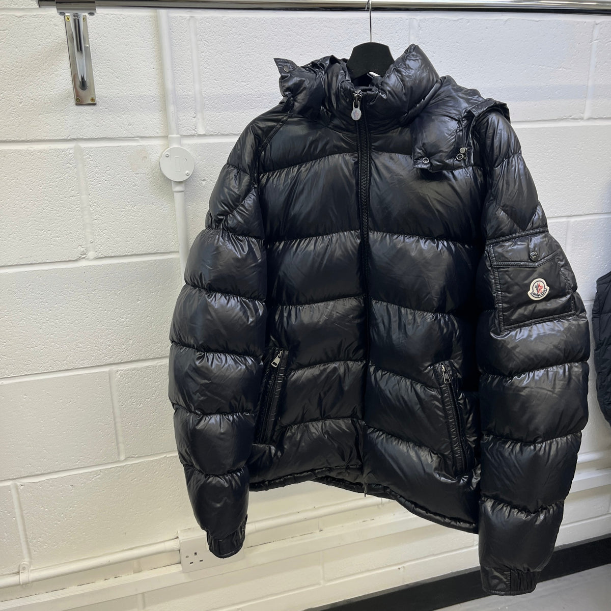 Men's Maya Down Jacket Black Size 6 / 3XL - Photo 10