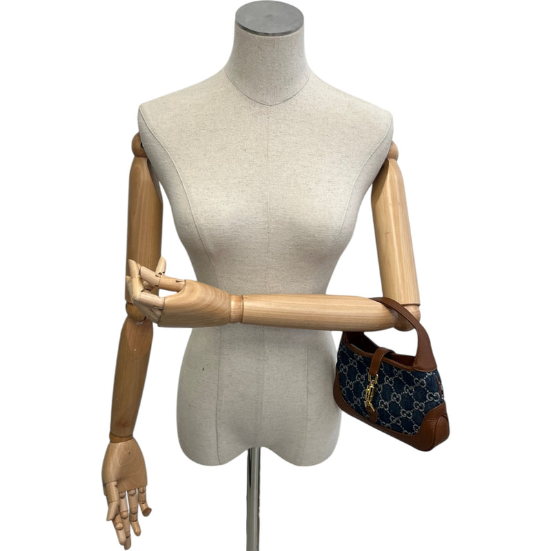 Women's Denim Jackie Bag Brown