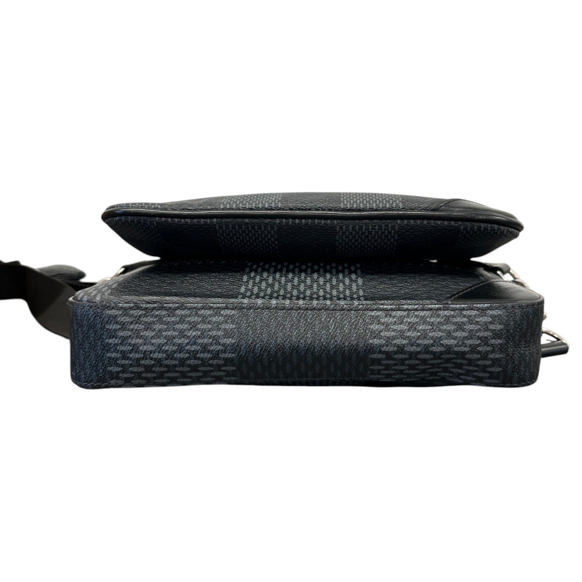 Men's Damier Trio Messenger Bag Black - Photo 10