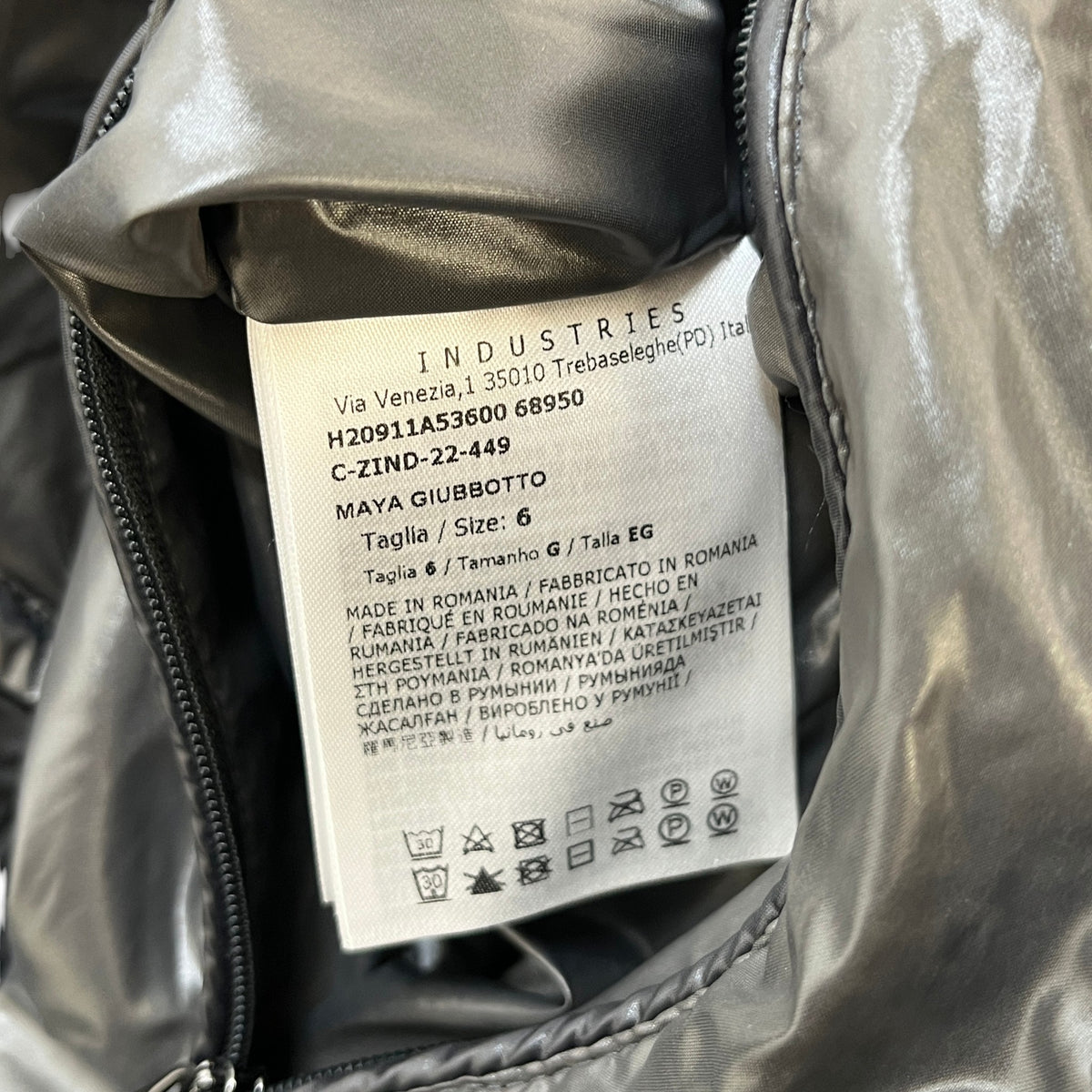 Men's Maya Down Jacket Black Size 6 / 3XL - Photo 9