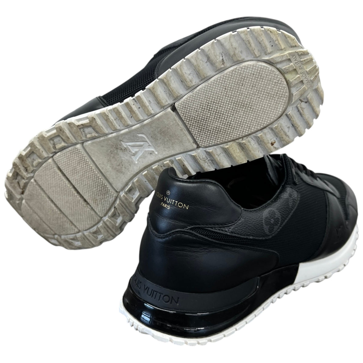 Men's Run Away Low Trainers Black Size UK 10 / EU 44 - Photo 10