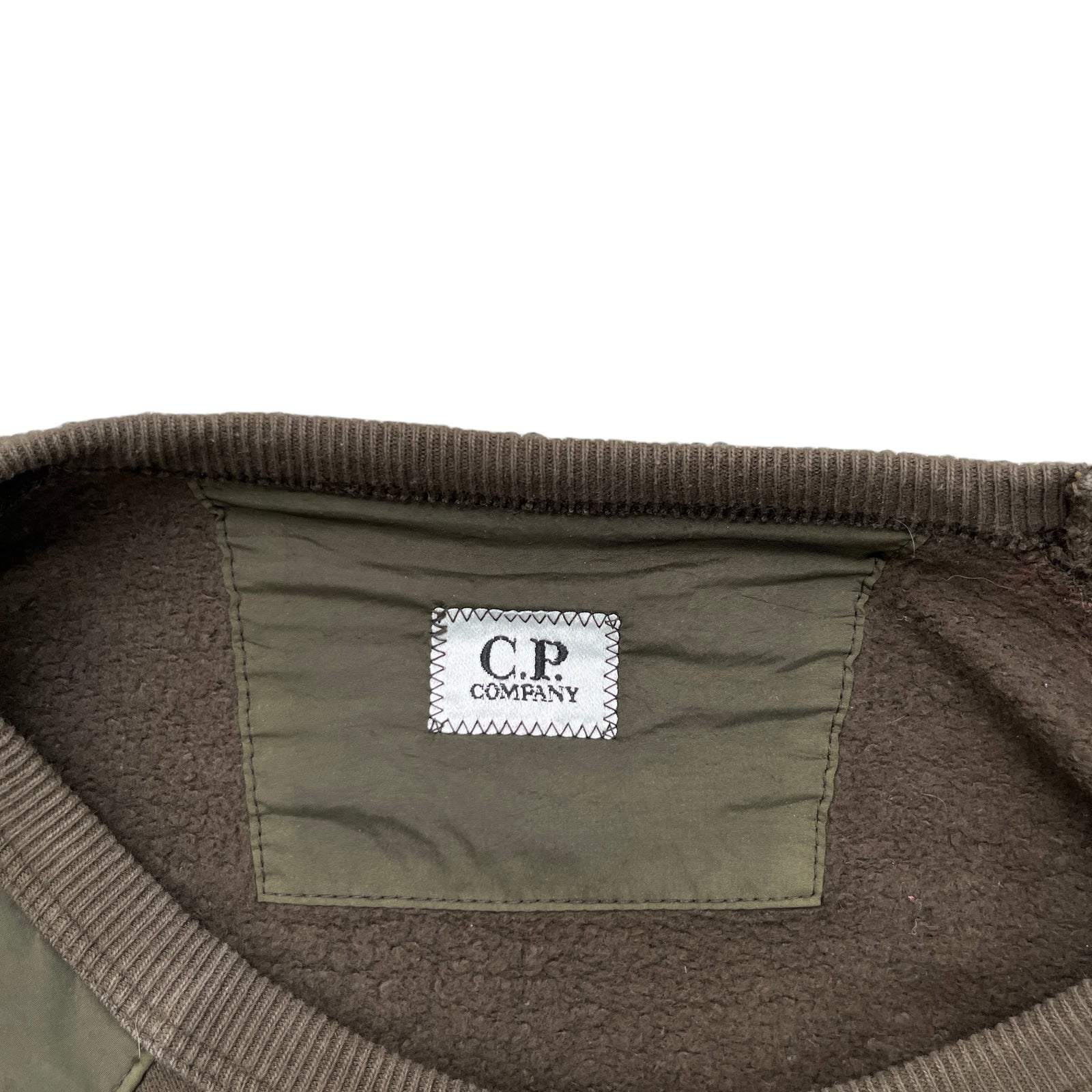 Men's Lens Sweatshirt Khaki Size XXL - Photo 7