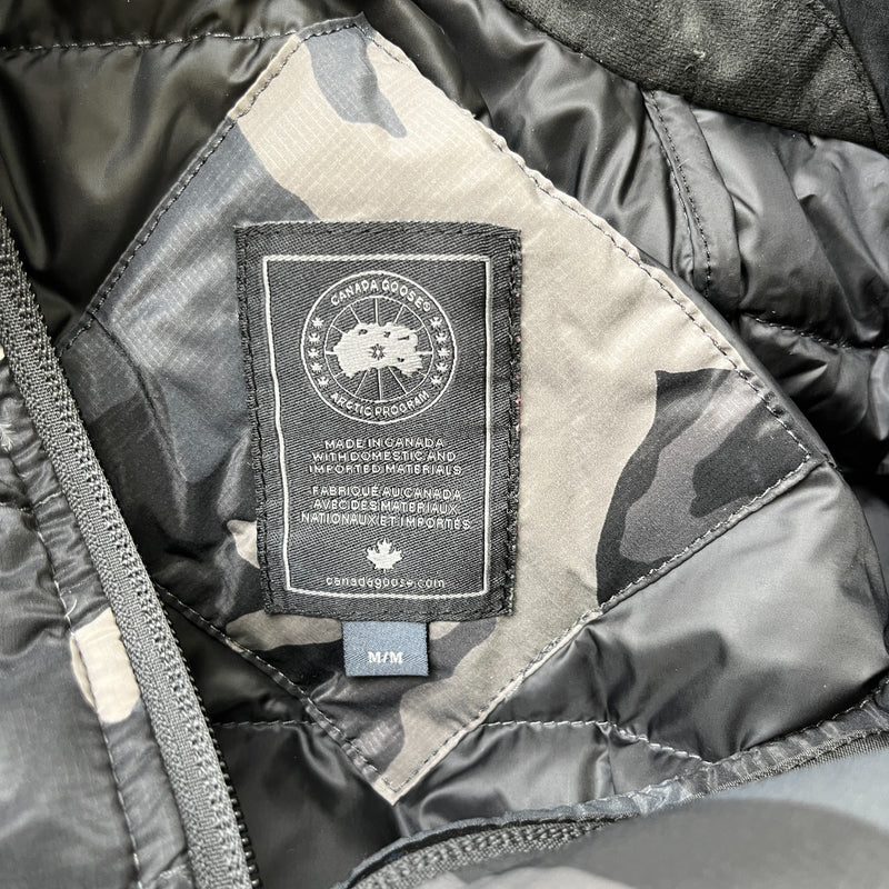 Women's Montgomery Camo Down Jacket Black Size M
