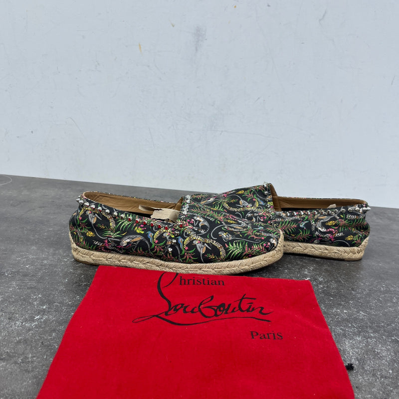 Women's Jungle Spike Espadrilles Black Size UK 6 / EU 39