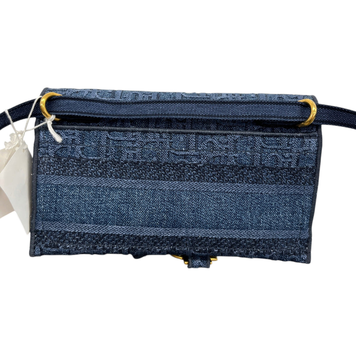 Women's Oblique Saddle Belt Bag Navy - Photo 3
